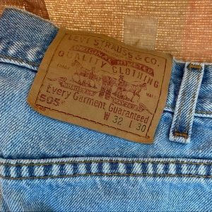 Vintage Levi’s 505’s